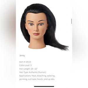 Marianna ms Jenny manikin brand new in sealed box